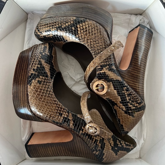 Alice and Olivia by Stacey Bendet Mary Jane platform heel size 39 - Picture 10 of 12